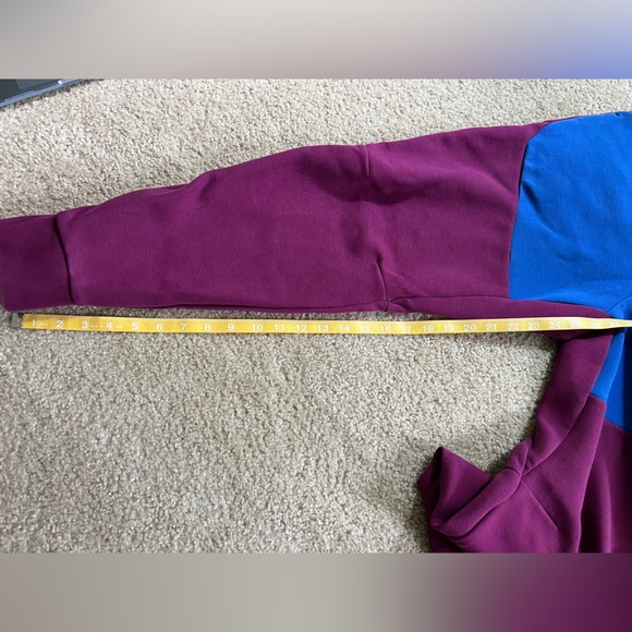 Nike Sportswear Tech Fleece Jogger Pants Mens Size Medium Sangria Color Block - Picture 9 of 9